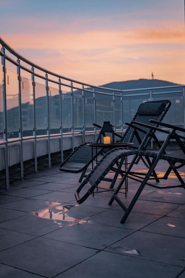 Sky Deluxe 3 Fitness & Spa スコピエ エクステリア 写真