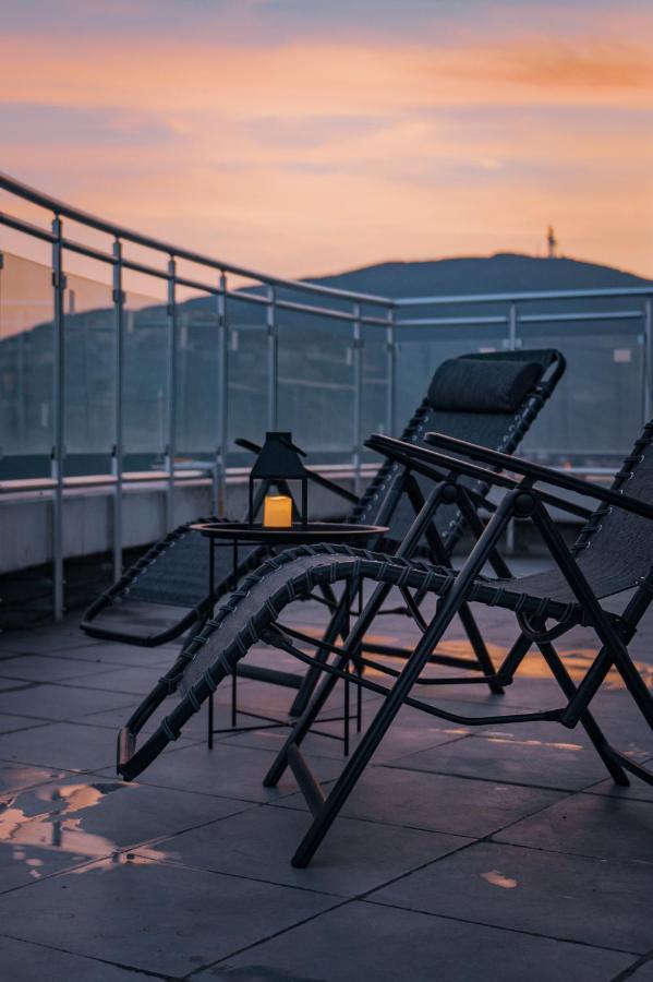 Sky Deluxe 3 Fitness & Spa スコピエ エクステリア 写真